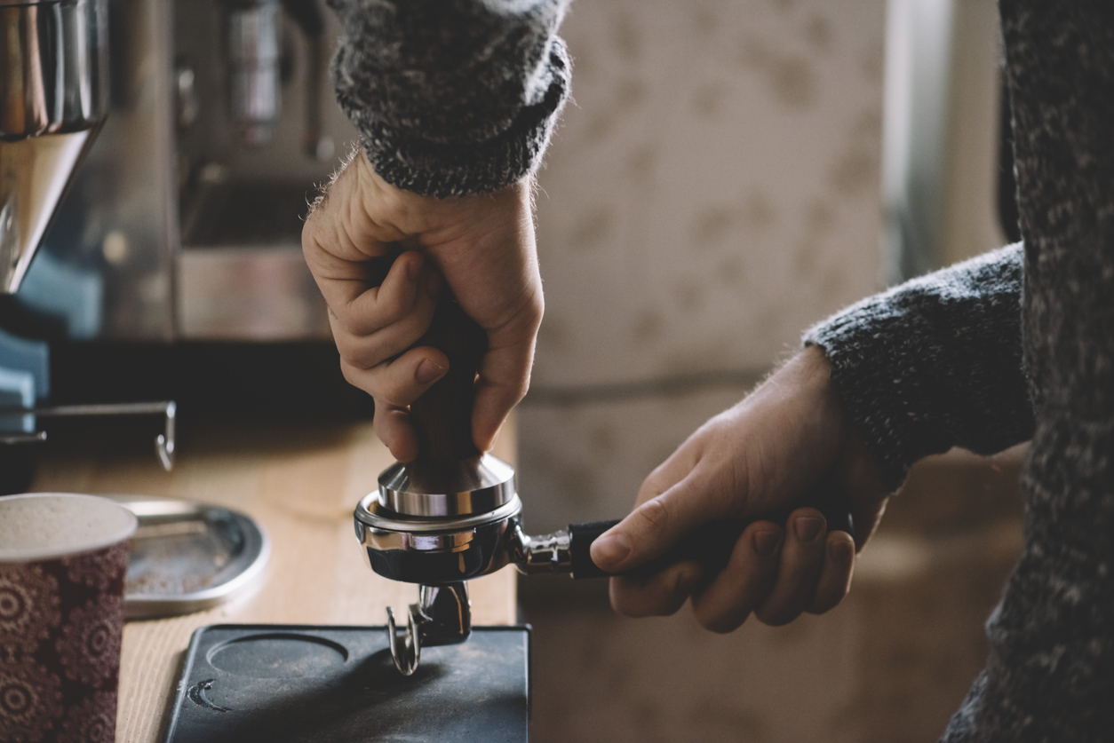 Caffèlab Flat Espresso Coffee Tamper by Motta - Caffèlab